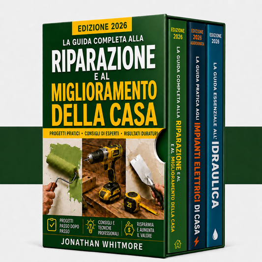 LA GUIDA COMPLETA ALLA RIPARAZIONE E AL MIGLIORAMENTO DELLA CASA + BONUS