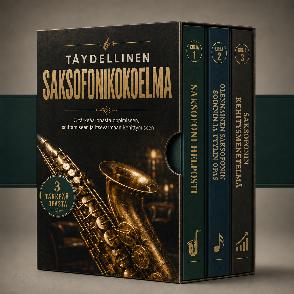 Täydellinen saksofonikokoelma 2026 + BONUKSET