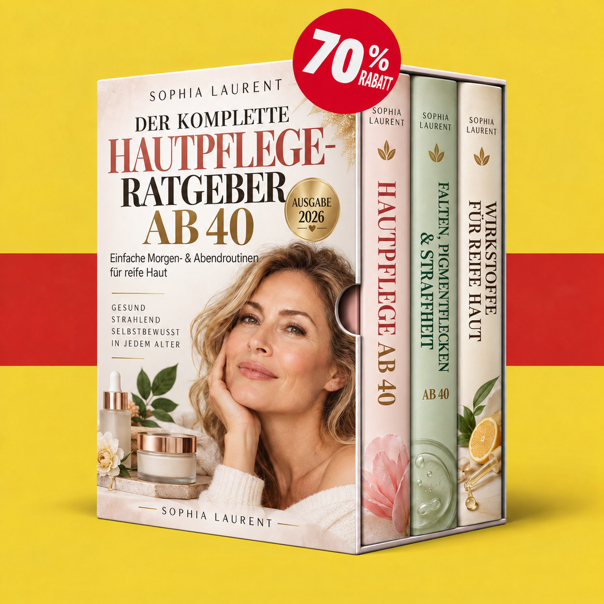 DER KOMPLETTE HAUTPFLEGE-RATGEBER AB 40 + BONI