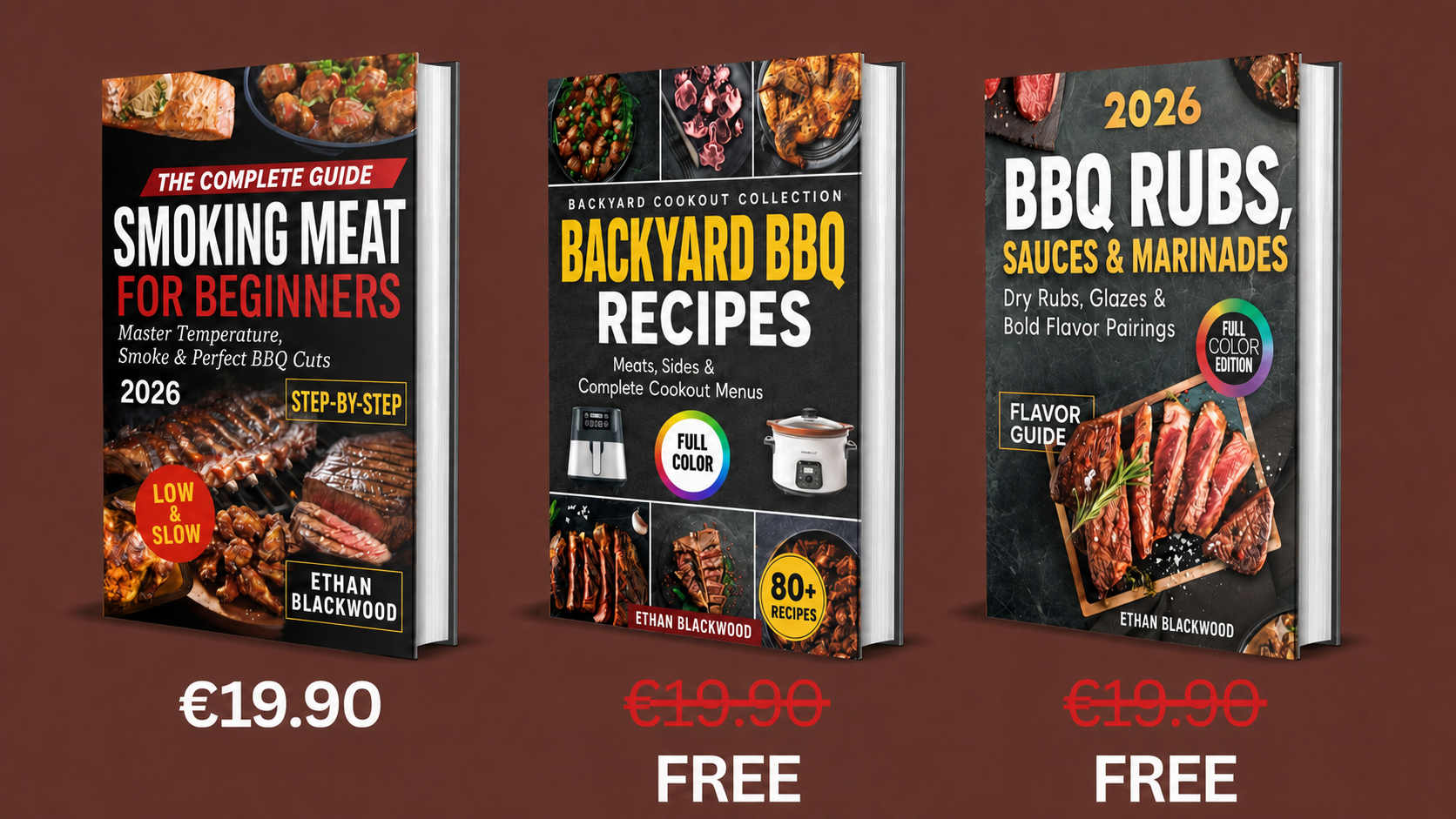 Buy one book and get three
