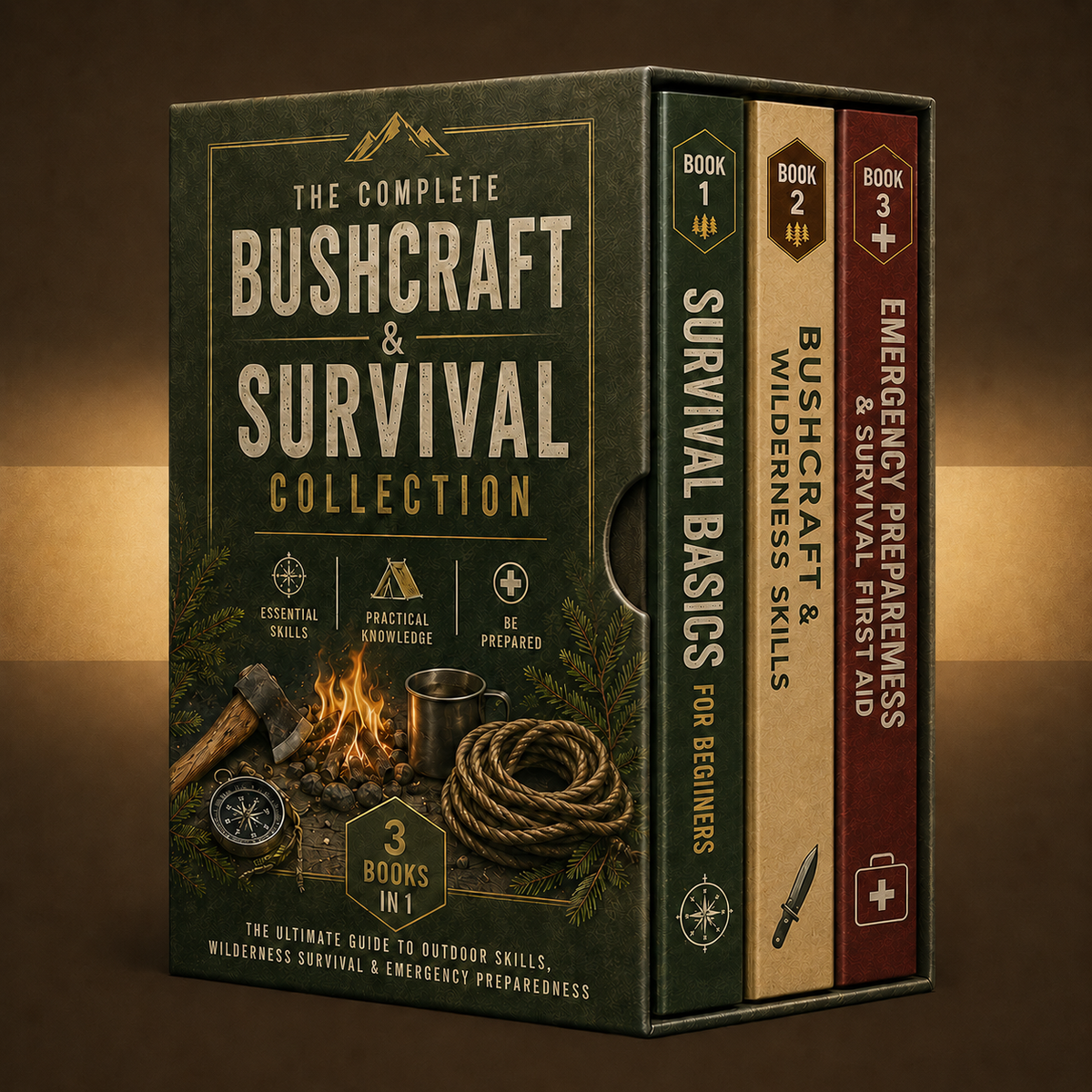 THE COMPLETE BUSHCRAFT & SURVIVAL COLLECTION + BONUSES