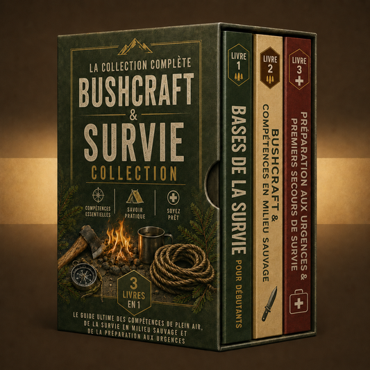 LA COLLECTION COMPLÈTE BUSHCRAFT & SURVIE COLLECTION + BONUS