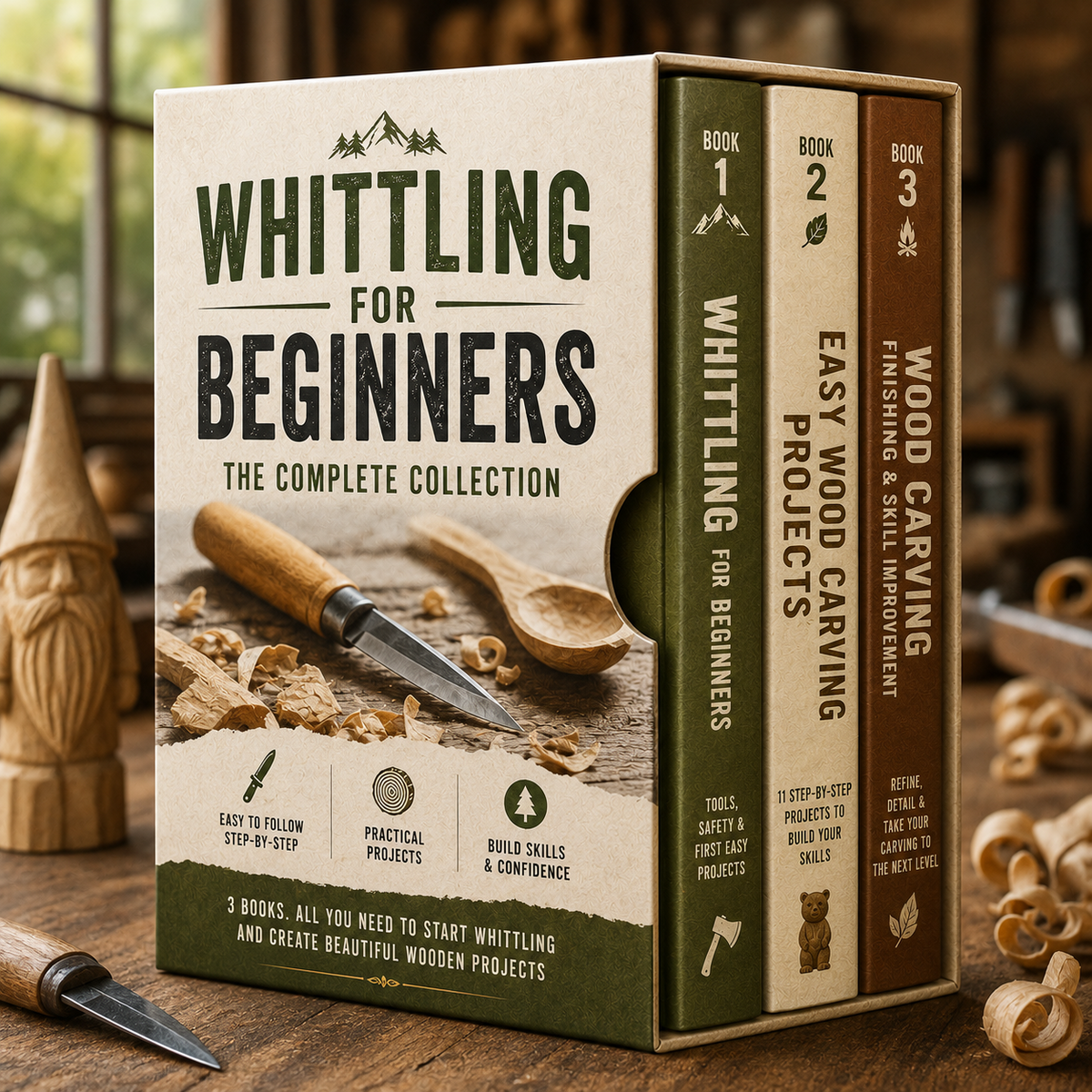 WHITTLING FOR BEGINNERS — THE COMPLETE COLLECTION + BONUSES