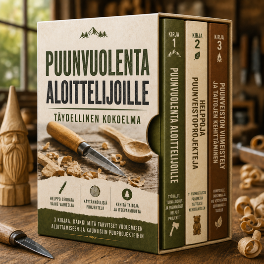 PUUNVUOLENTA ALOITTELIJOILLE — TÄYDELLINEN KOKOELMA + BONUKSET