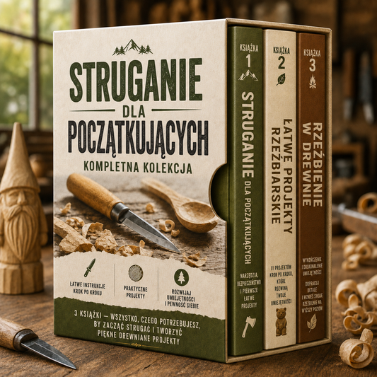 STRUGANIE DLA POCZĄTKUJĄCYCH — KOMPLETNA KOLEKCJA + BONUSY