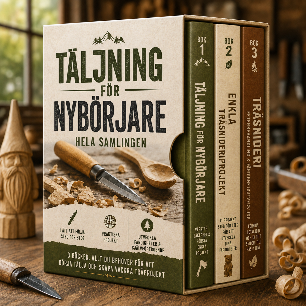 TÄLJNING FÖR NYBÖRJARE – HELA SAMLINGEN + BONUSAR